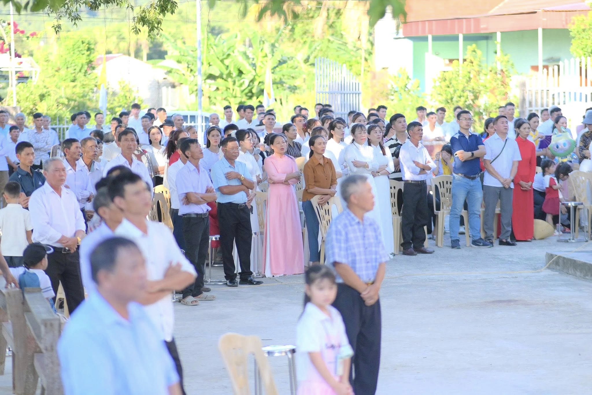 An Thai Catholic Community – Dong Yen Parish Joyfully Celebrates the Solemnity of Pentecost and the Blessing of the New Parish House - NHỊP SỐNG GIÁO HỘI 707523161 2822797951414998 5756726139852440726 n